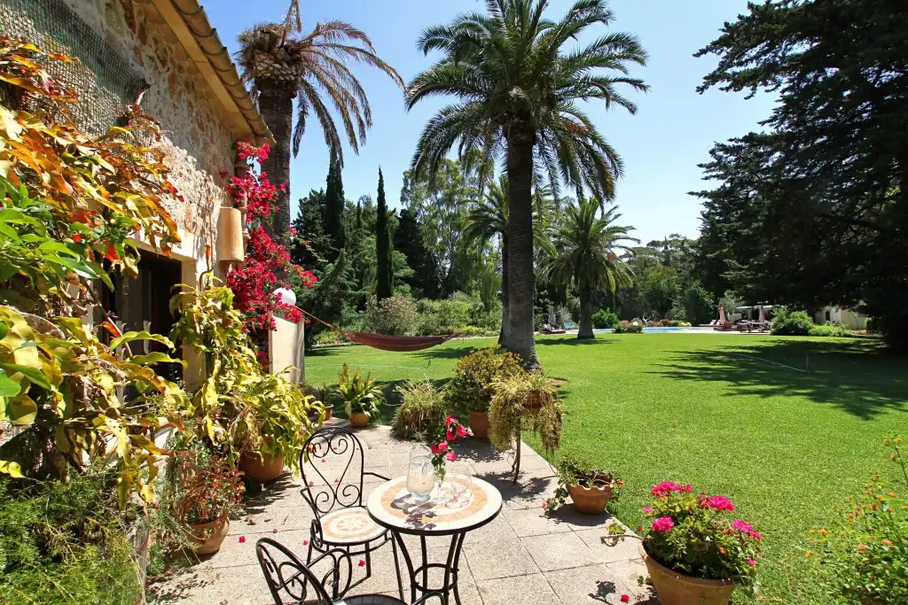 Jardín de Finca rústica en venta en Pollença con Aire acondicionado, Calefacción y Jardín privado