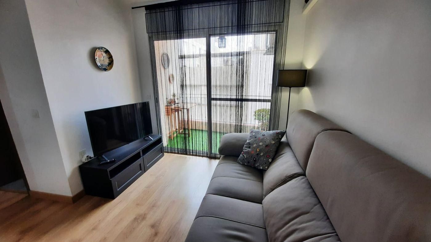 Wohnzimmer von Wohnung zum Verkauf in La Ràpita mit Klimaanlage, Abstellraum und Möbliert