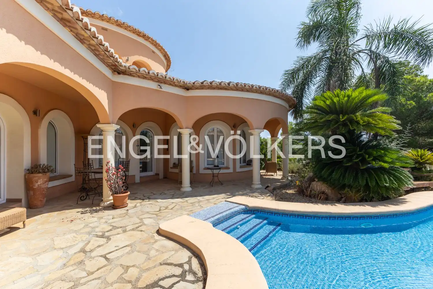 Vista exterior de Casa o chalet en venta en Jávea / Xàbia con Aire acondicionado, Calefacción y Jardín privado
