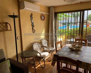 Exterior view of Flat to rent in Roquetas de Mar  with Air Conditioner, Private garden and Terrace