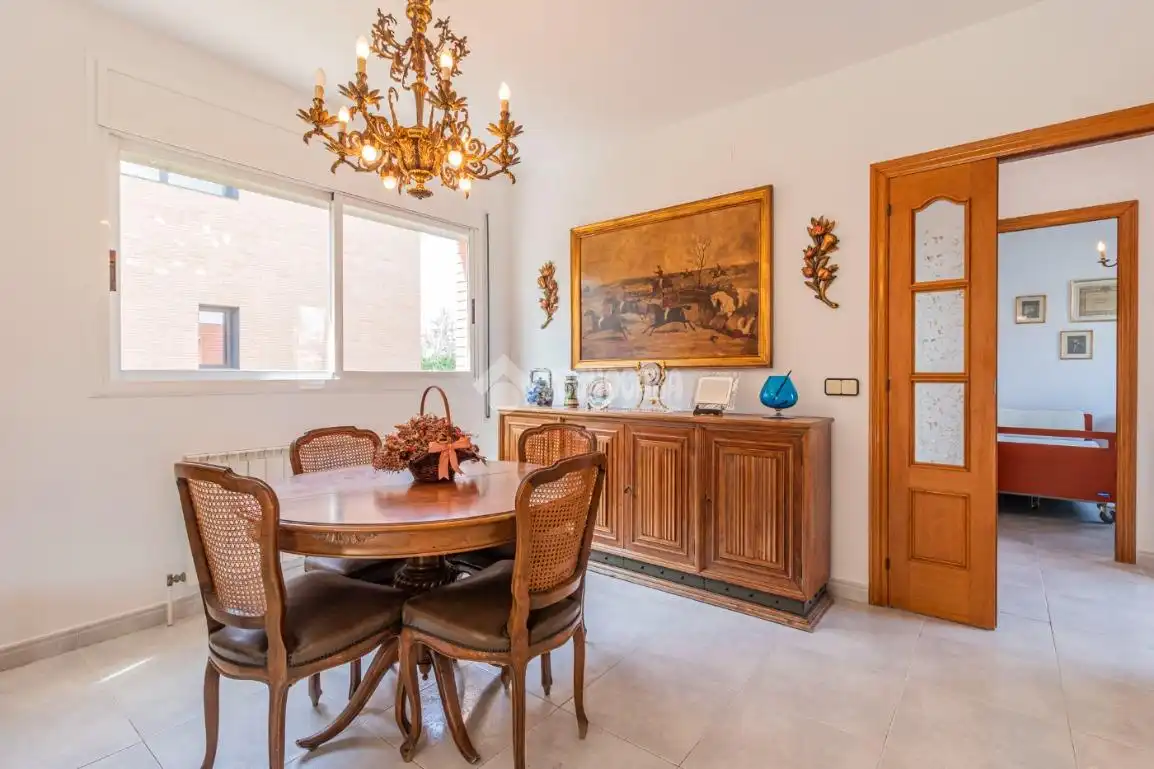Dining room of Houses for rent in Sant Cugat del Vallès  with Air Conditioner, Terrace and Balcony