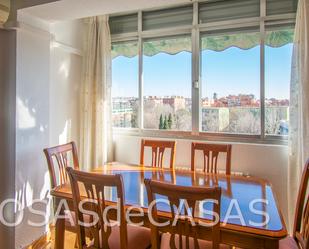 Dining room of Flat to rent in  Madrid Capital  with Air Conditioner, Heating and Parquet flooring