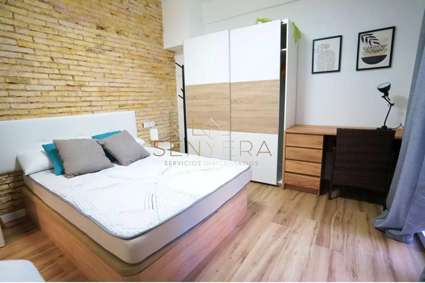 Schlafzimmer von Erdgeschoss zum Verkauf in Valencia mit Klimaanlage und Terrasse