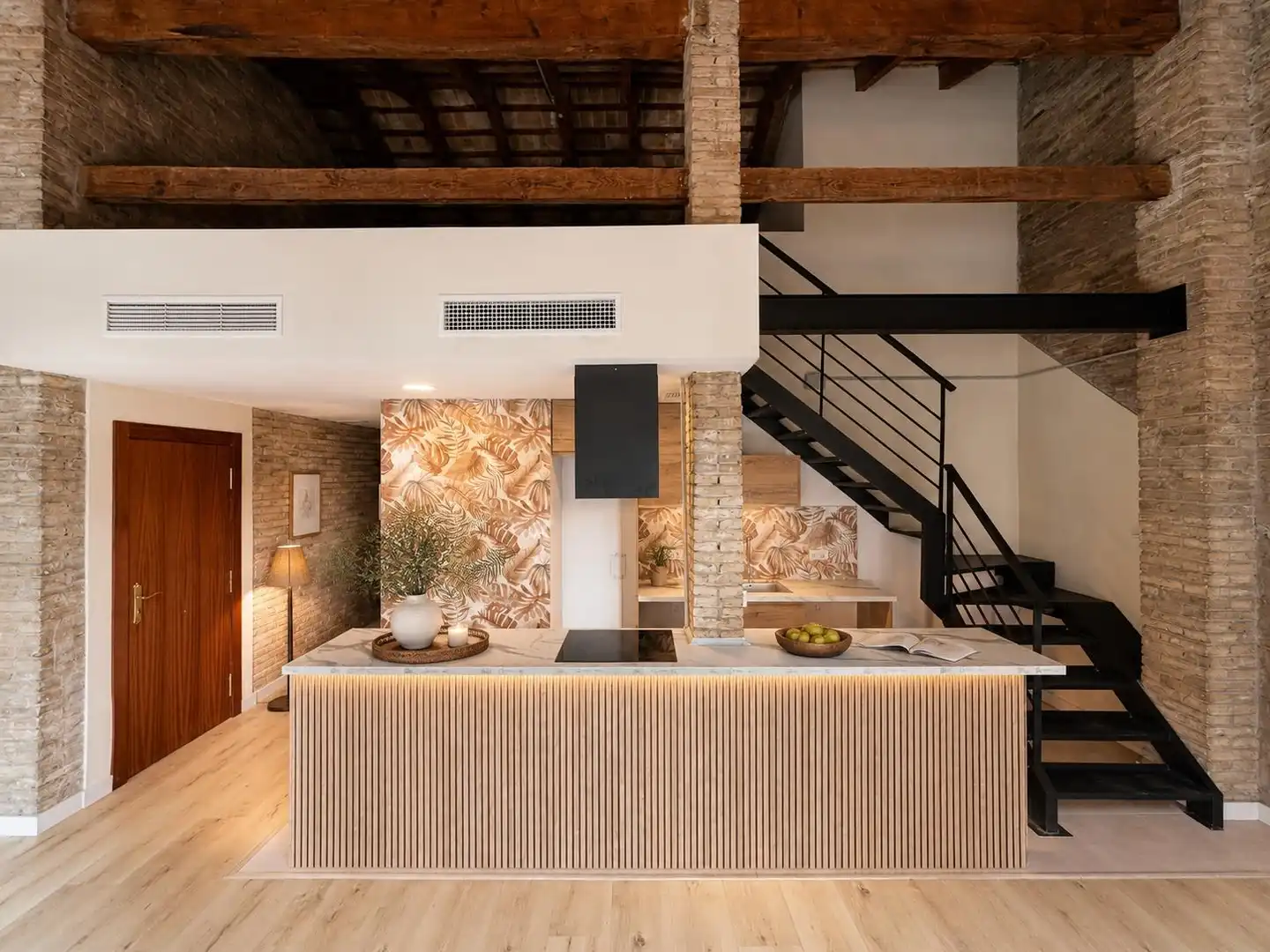 Cocina de Ático en venta en Valencia con Aire acondicionado, Calefacción y Parquet