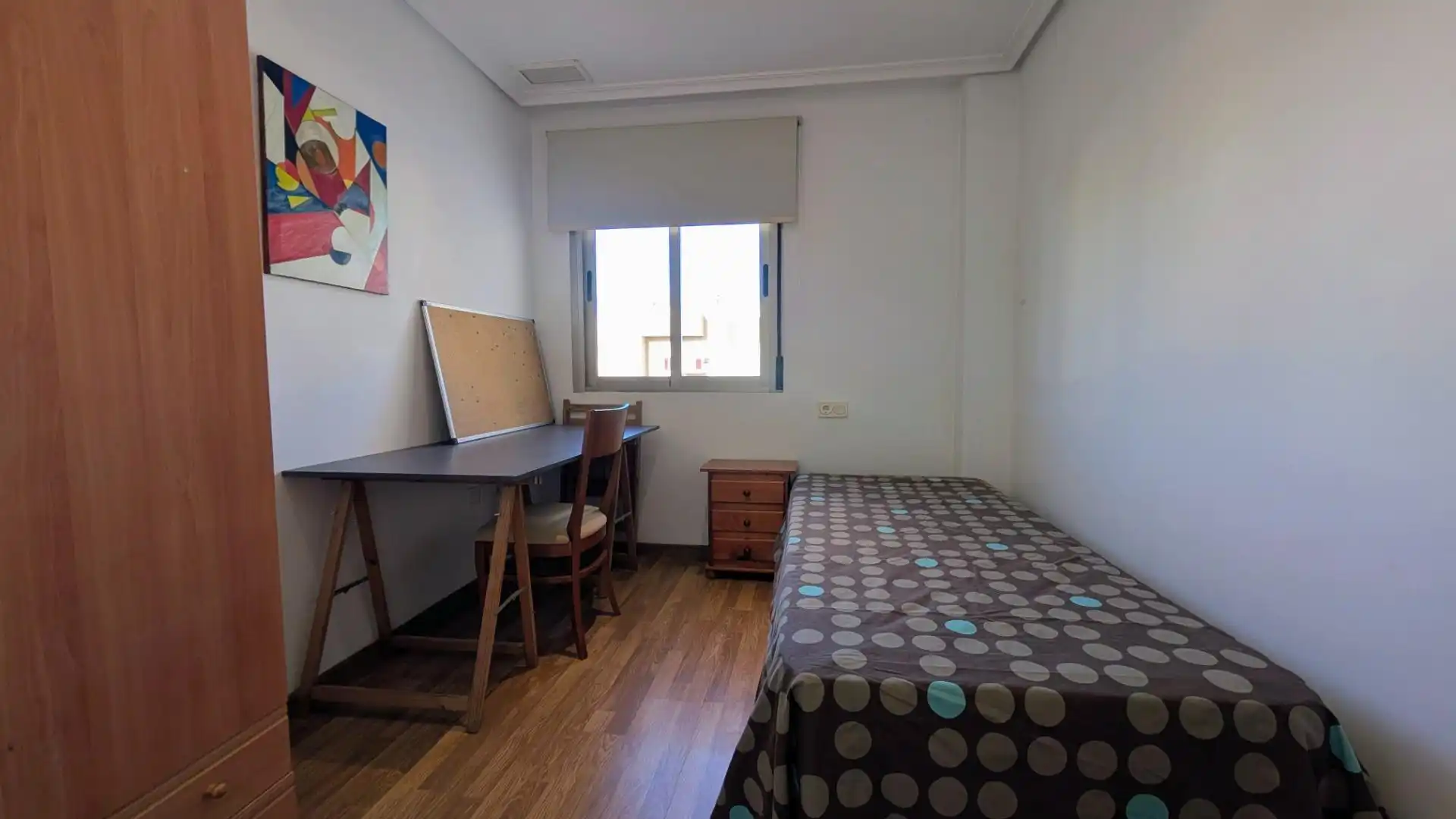 Bedroom of Flat for rent in Elche / Elx  with Air Conditioner, Terrace and Furnished