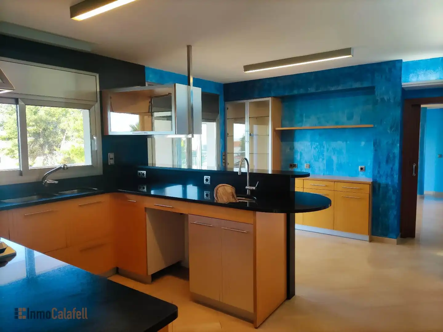 Cocina de Casa o chalet en venta en Calafell con Aire acondicionado, Calefacción y Jardín privado