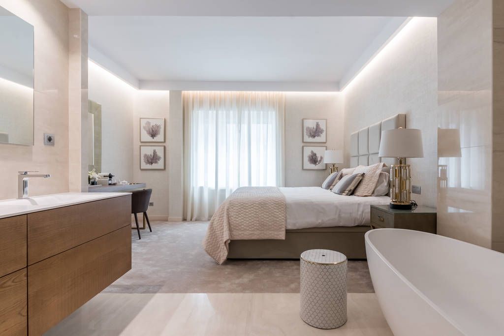 Bedroom of Flat to rent in Parla  with Air Conditioner, Furnished and TV