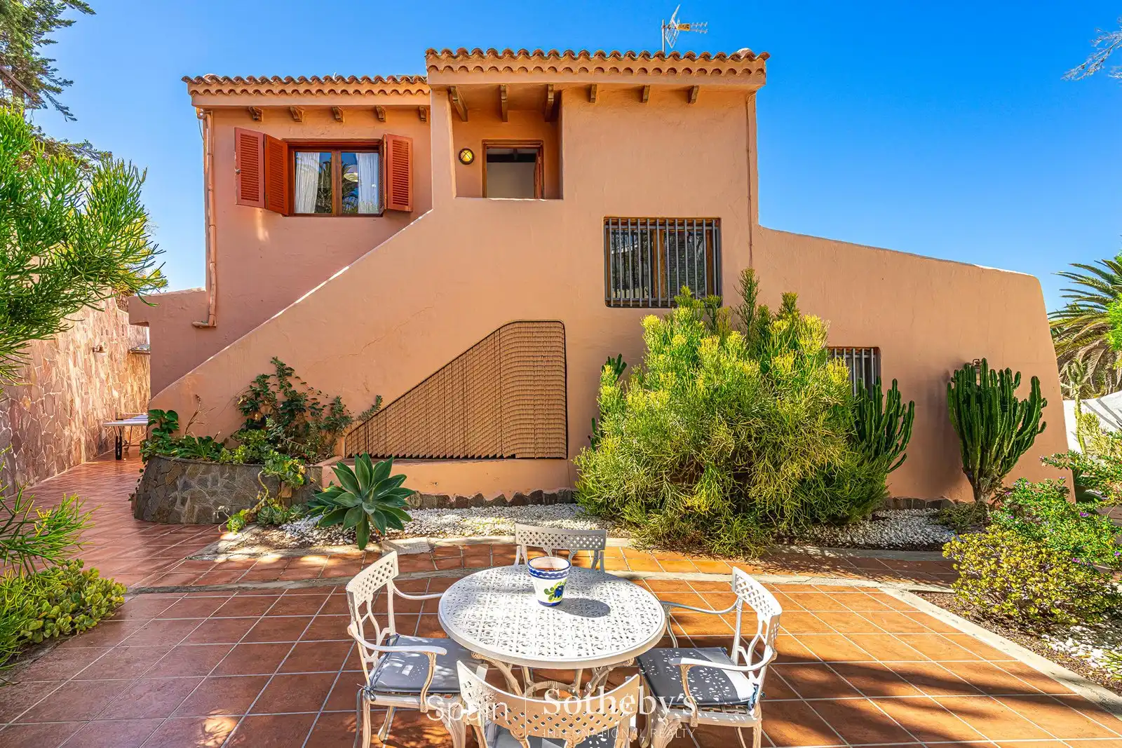 Jardí de Casa o xalet en venda en Adeje amb Aire condicionat, Jardí privat i Terrassa