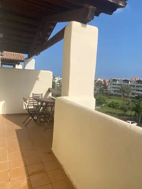 Terrace of Flat for sale in Benalmádena  with Air Conditioner, Terrace and Community pool