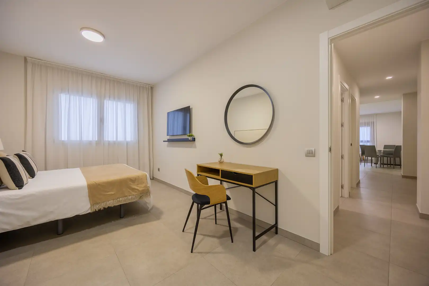 Bedroom of Flat for rent in Las Palmas de Gran Canaria  with Air Conditioner and Furnished