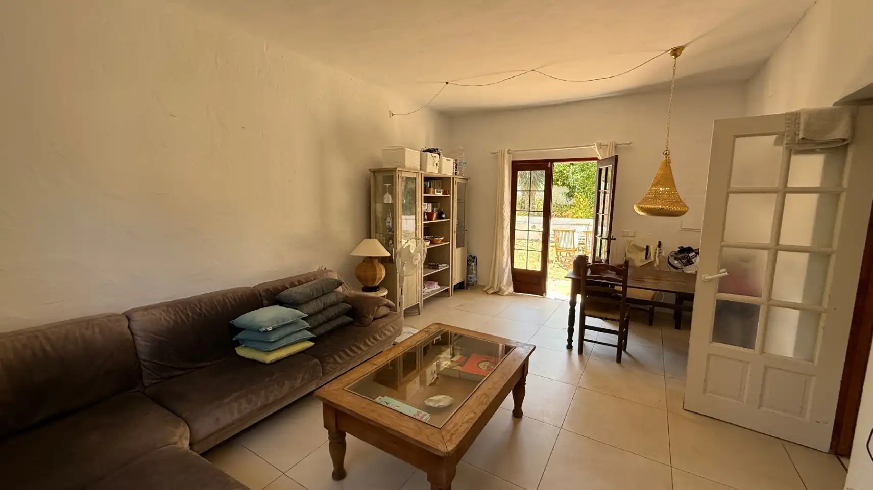 Living room of Houses for sale in Sant Antoni de Portmany  with Air Conditioner, Heating and Private garden