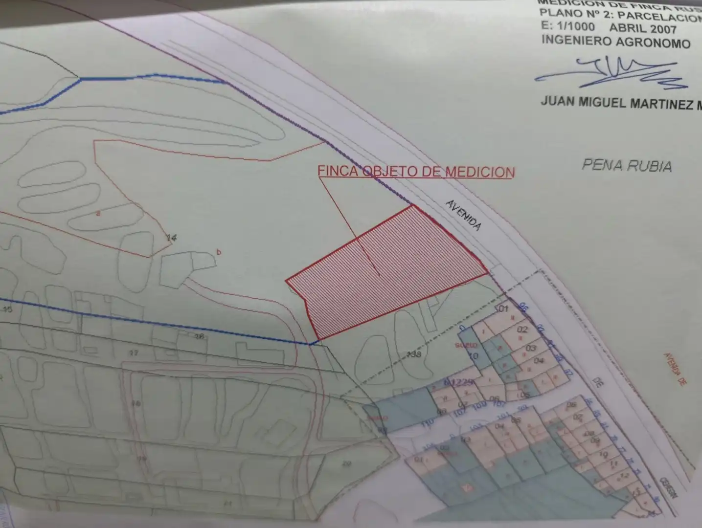 Residential land for sale in Avenida CEHEGIN