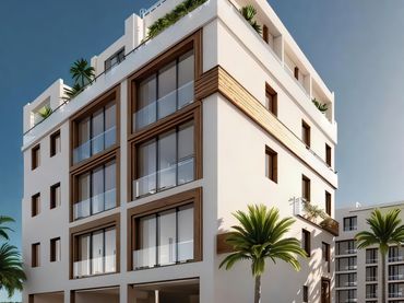 Appartement compact neuf avec balcon à vendre à Avenida Orihuela 36