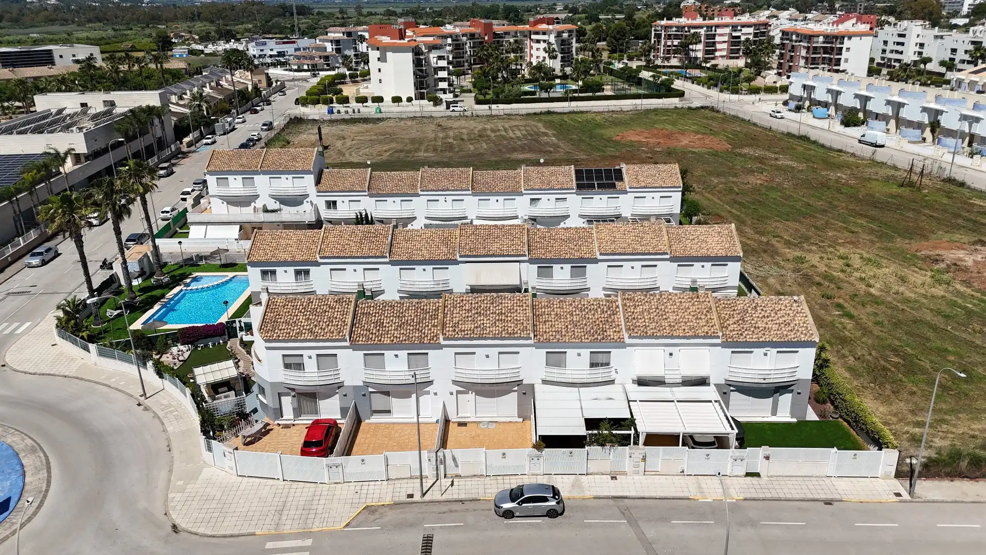 Vista exterior de Casa adosada en venta en El Verger con Aire acondicionado, Terraza y Trastero