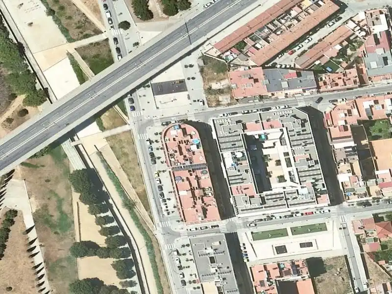 Exterior view of Industrial buildings for sale in Badalona