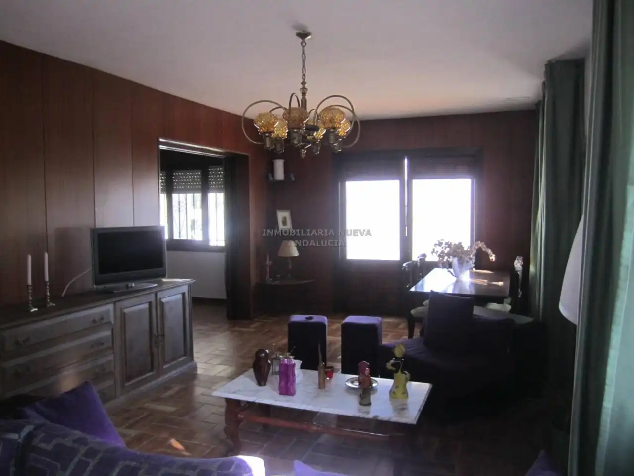 Sala de estar de Casa o chalet de alquiler en Almería con Terraza y Amueblado