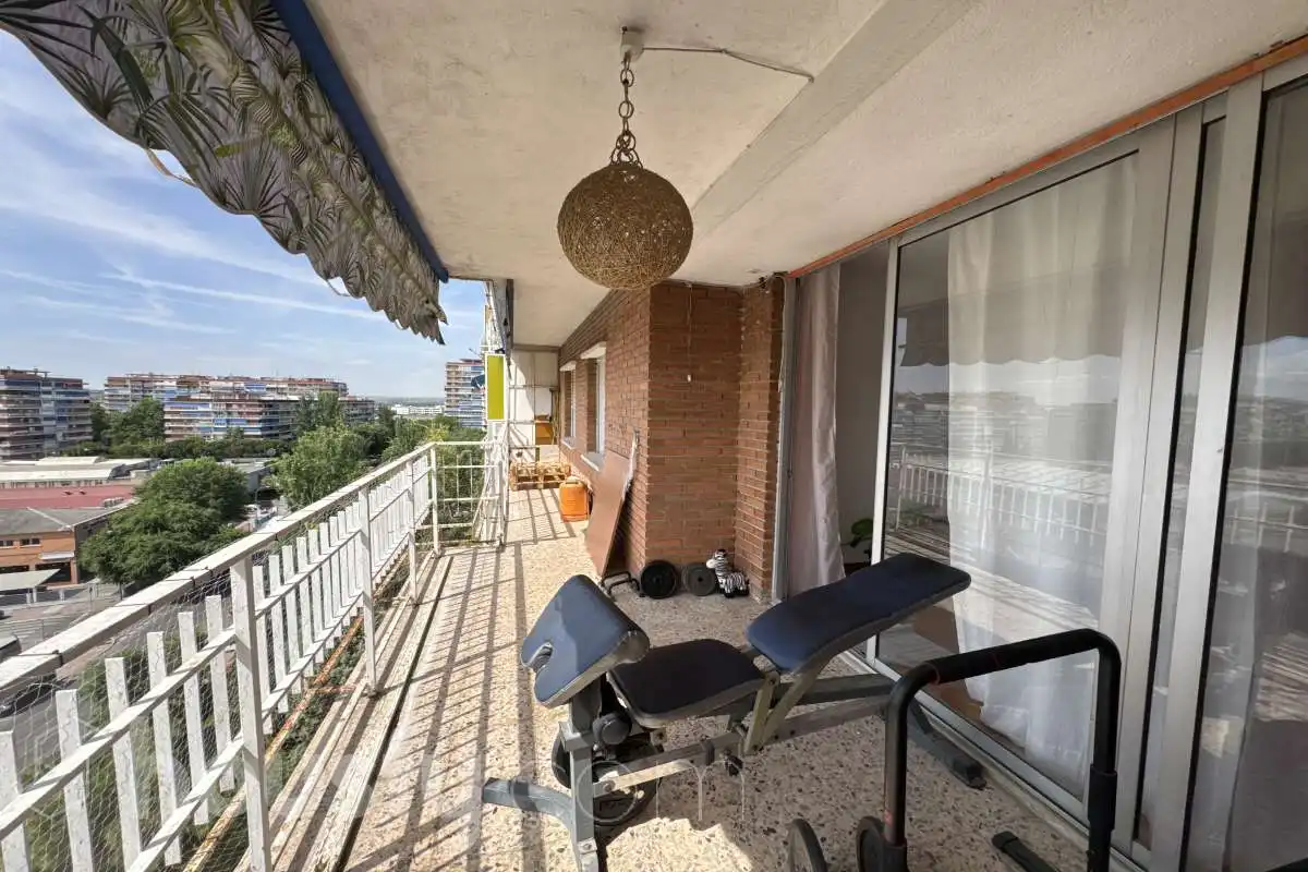 Terraza de Piso de alquiler en Torrejón de Ardoz con Calefacción, Parquet y Terraza