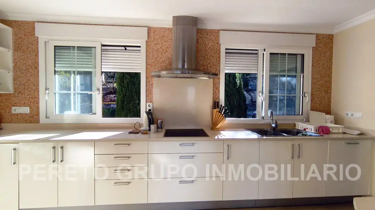 Cuina de Àtic en venda en Pedreguer amb Aire condicionat, Calefacció i Jardí privat