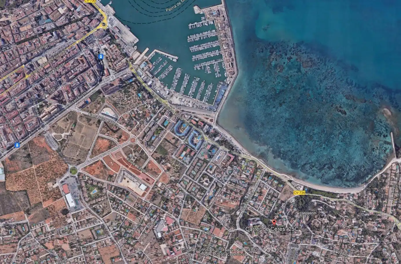 Exterior view of Houses for sale in Dénia  with Air Conditioner, Heating and Private garden