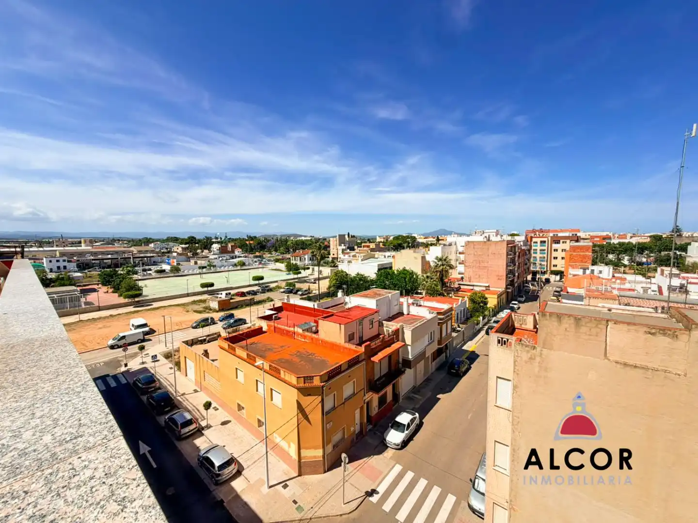 Vista exterior de Dúplex en venda en Benicarló amb Aire condicionat, Terrassa i Balcó