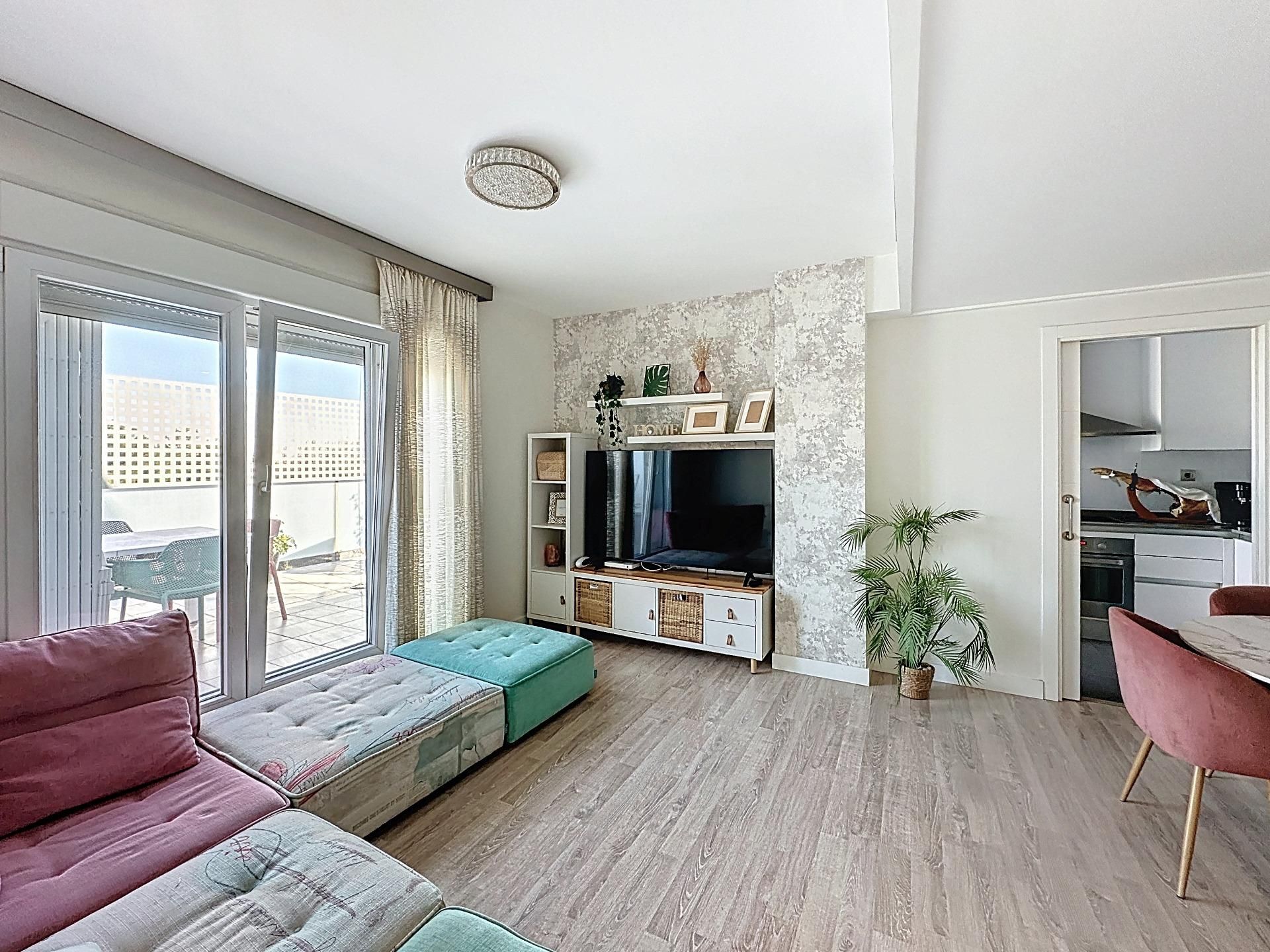 Living room of Attic for sale in Massanassa  with Parquet flooring, Terrace and Storage room