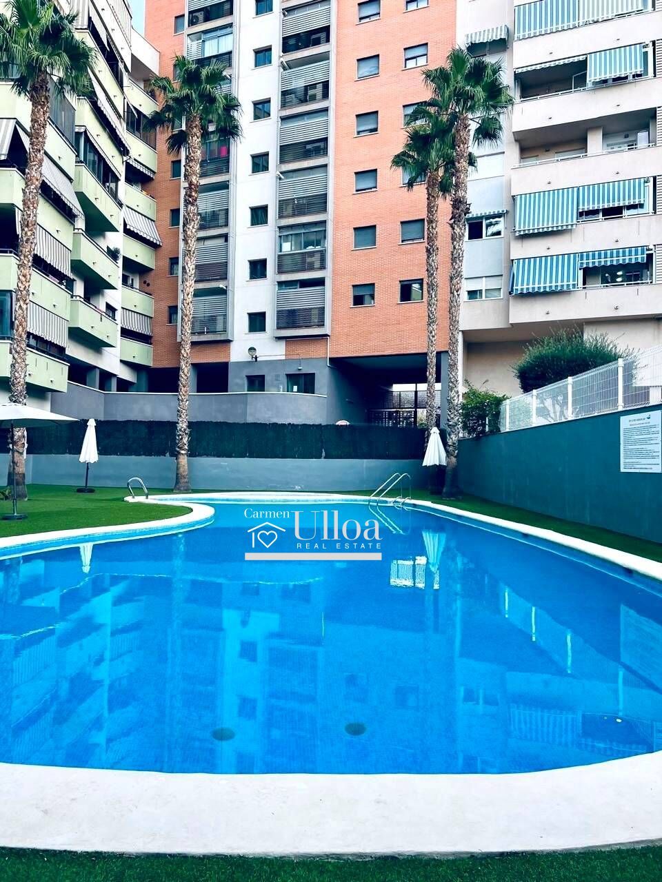 Piscina de Apartamento en venta en Alicante / Alacant con Aire acondicionado y Terraza