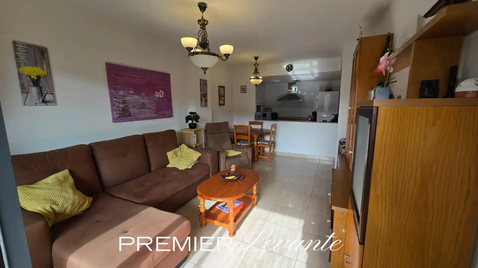 Living room of Flat for sale in Villajoyosa / La Vila Joiosa  with Community pool