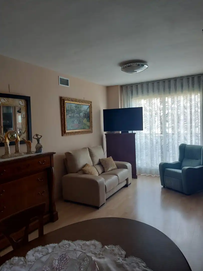 Sala de estar de Piso en venta en Valencia con Aire acondicionado y Balcón