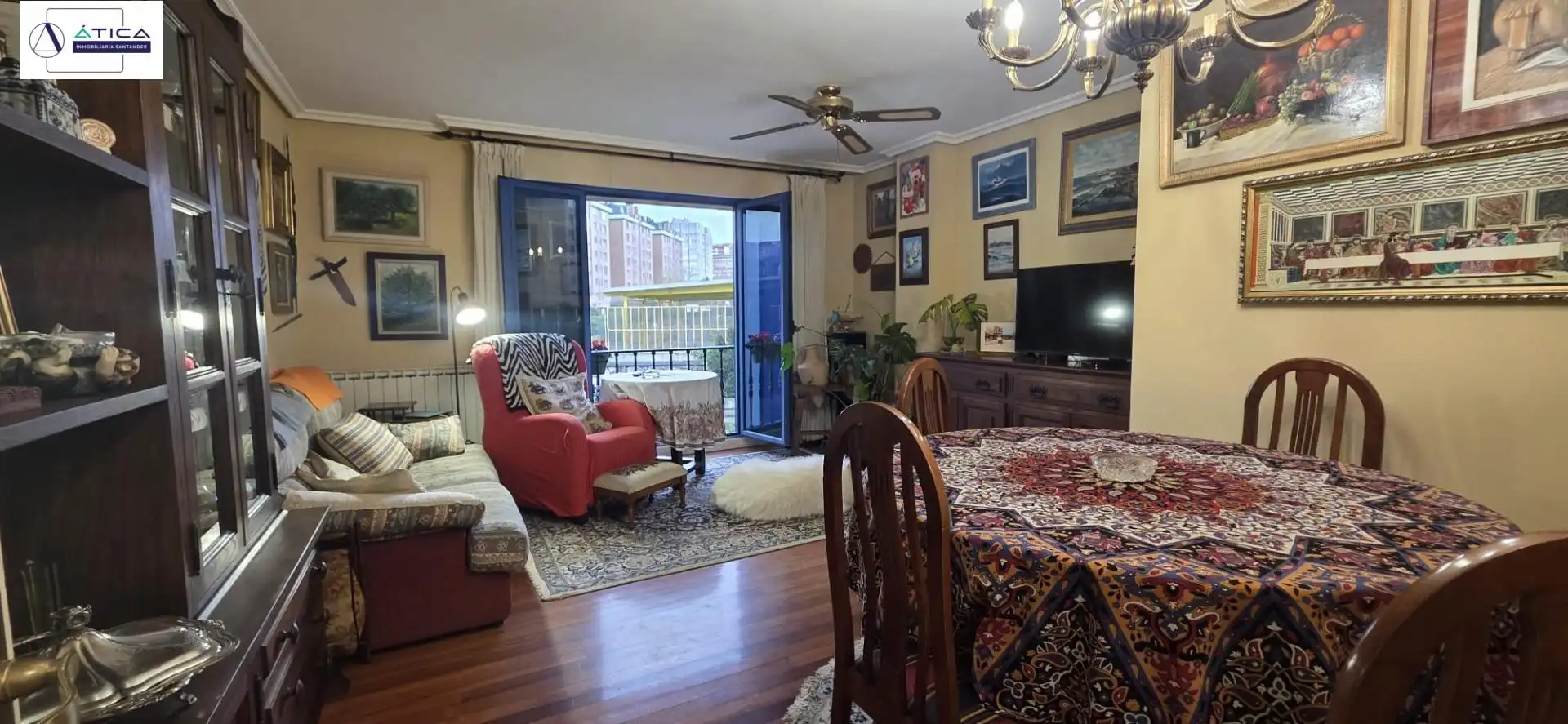 Sala de estar de Piso en venta en Santander con Calefacción