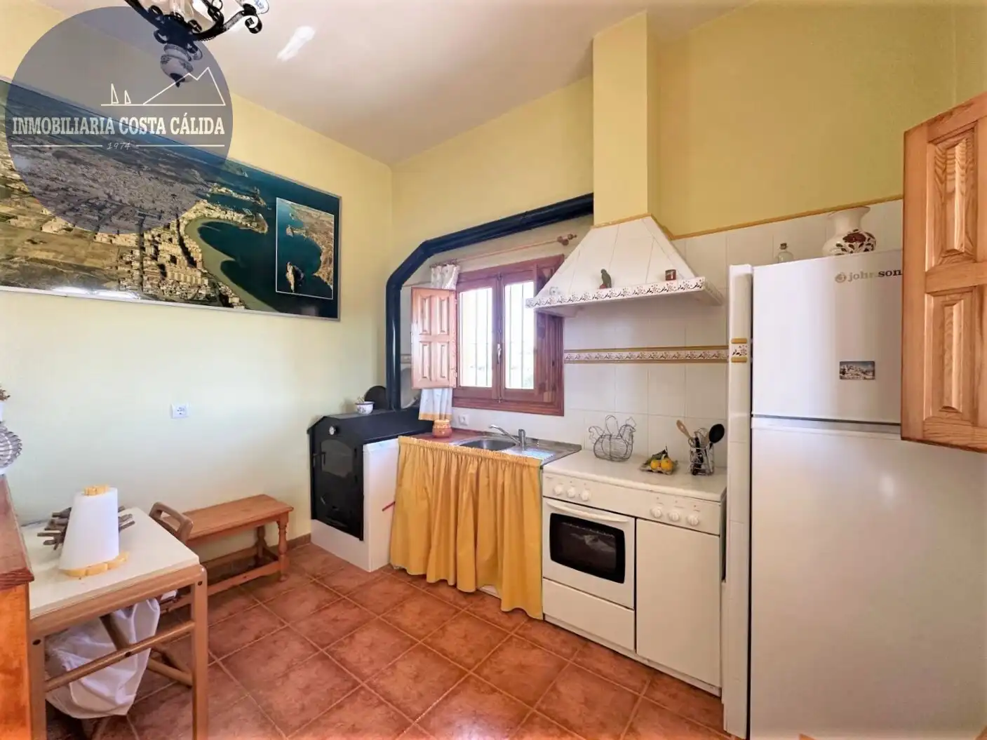 Cocina de Finca rústica en venta en Águilas con Aire acondicionado, Calefacción y Jardín privado