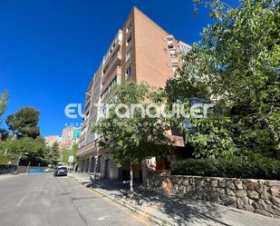 Exterior view of Duplex to rent in  Madrid Capital  with Air Conditioner and Parquet flooring
