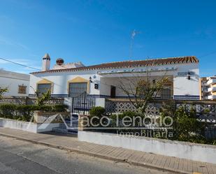 Exterior view of House or chalet for sale in La Antilla  with Private garden, Terrace and Storage room