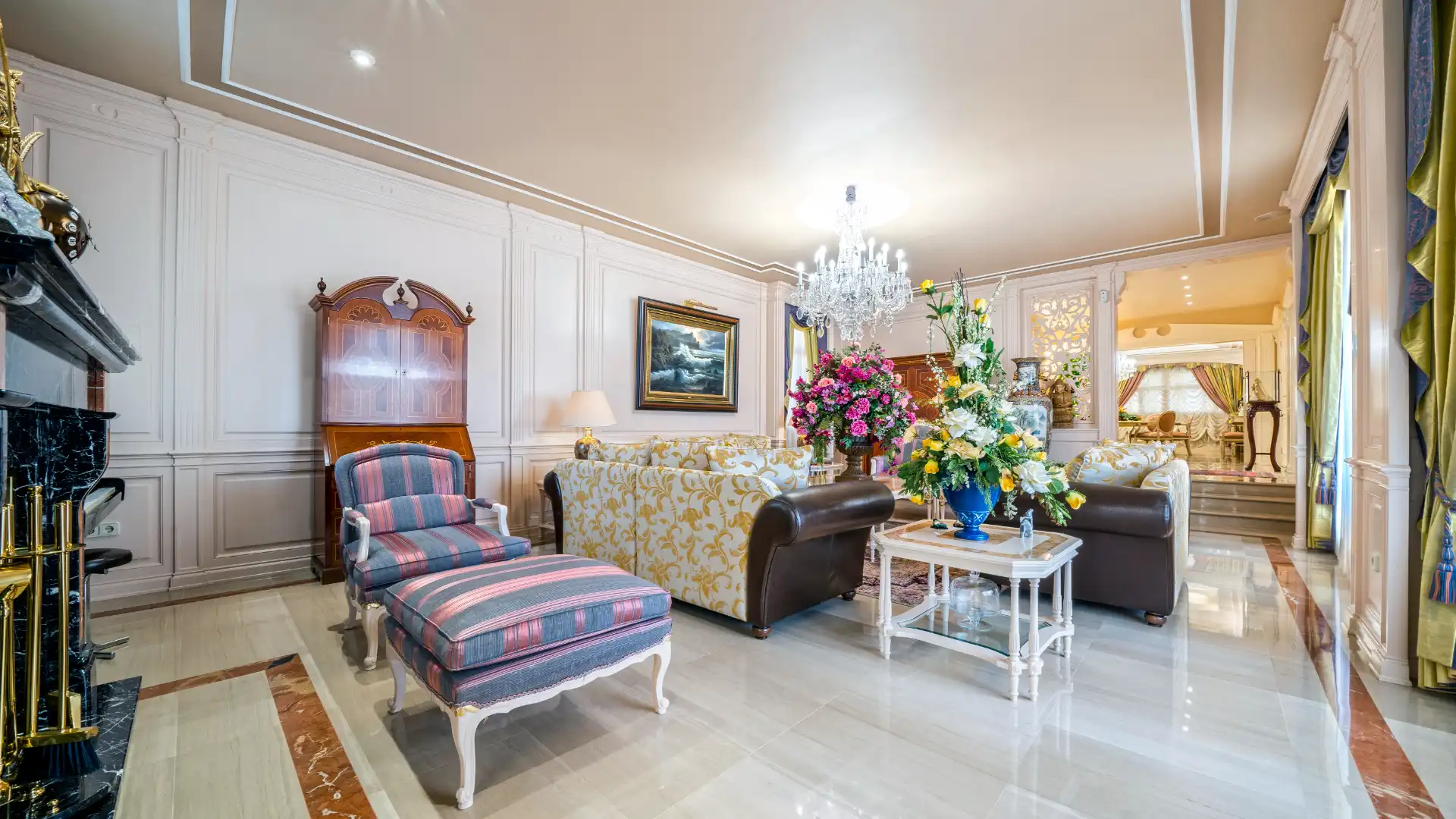 Sala de estar de Casa o chalet en venta en Matadepera con Aire acondicionado, Calefacción y Jardín privado