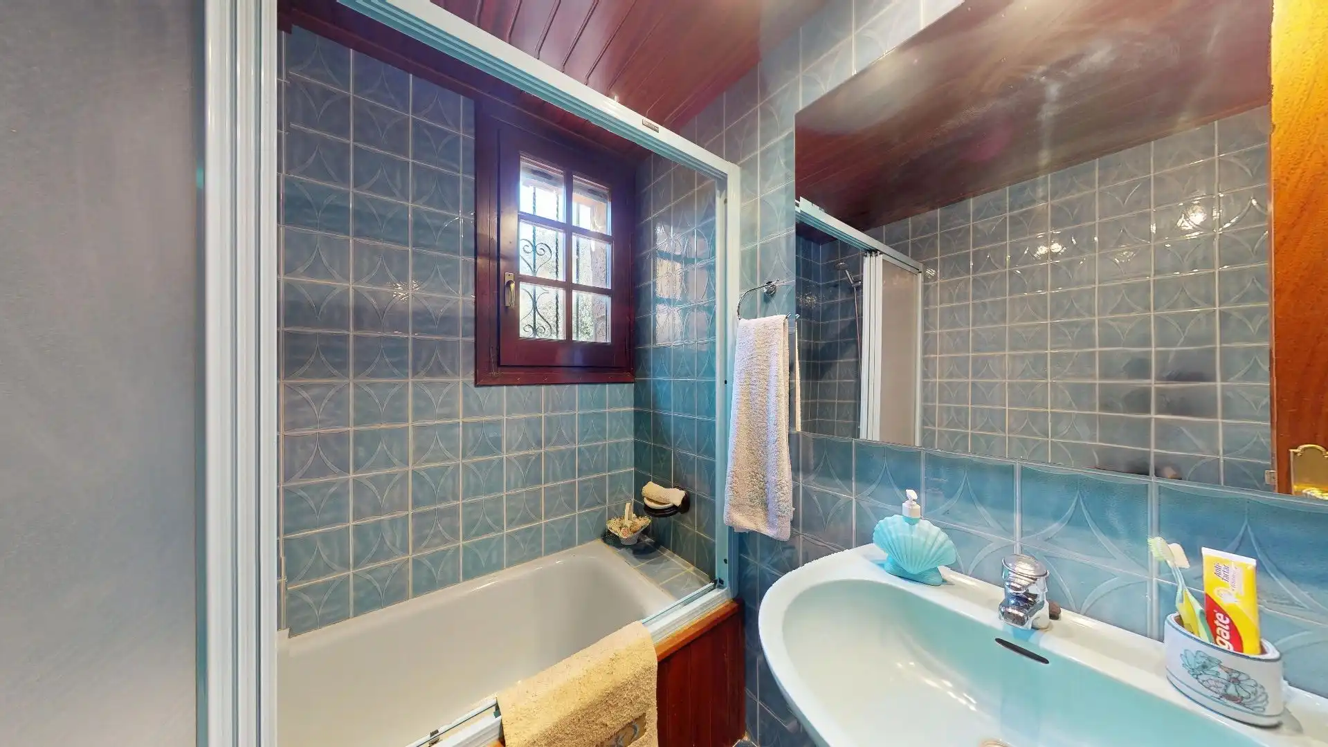 Baño de Casa o chalet en venta en Santa Cristina d'Aro con Calefacción, Jardín privado y Terraza