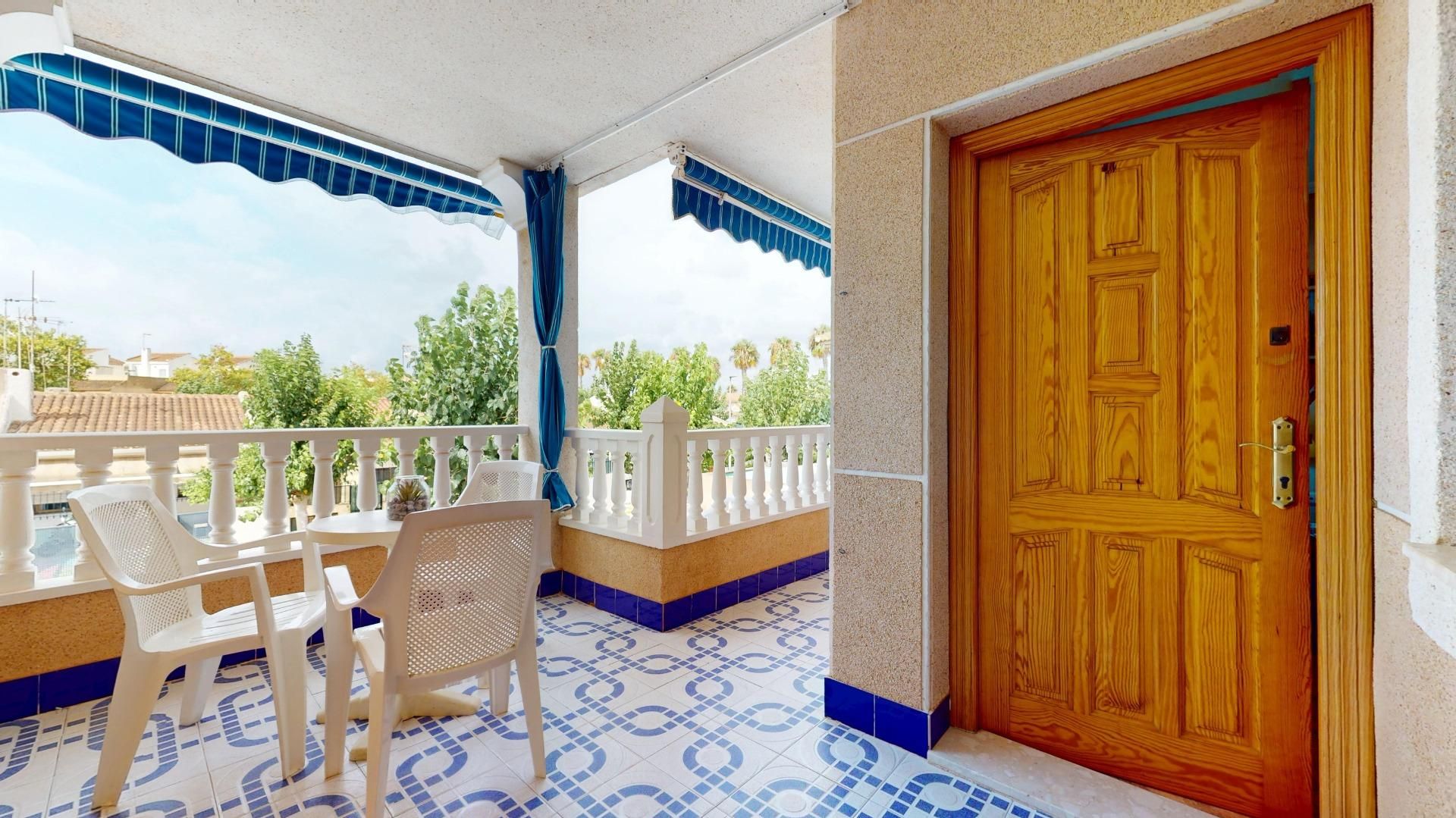 Terraza de Apartamento en venta en Los Alcázares con Aire acondicionado, Terraza y Amueblado