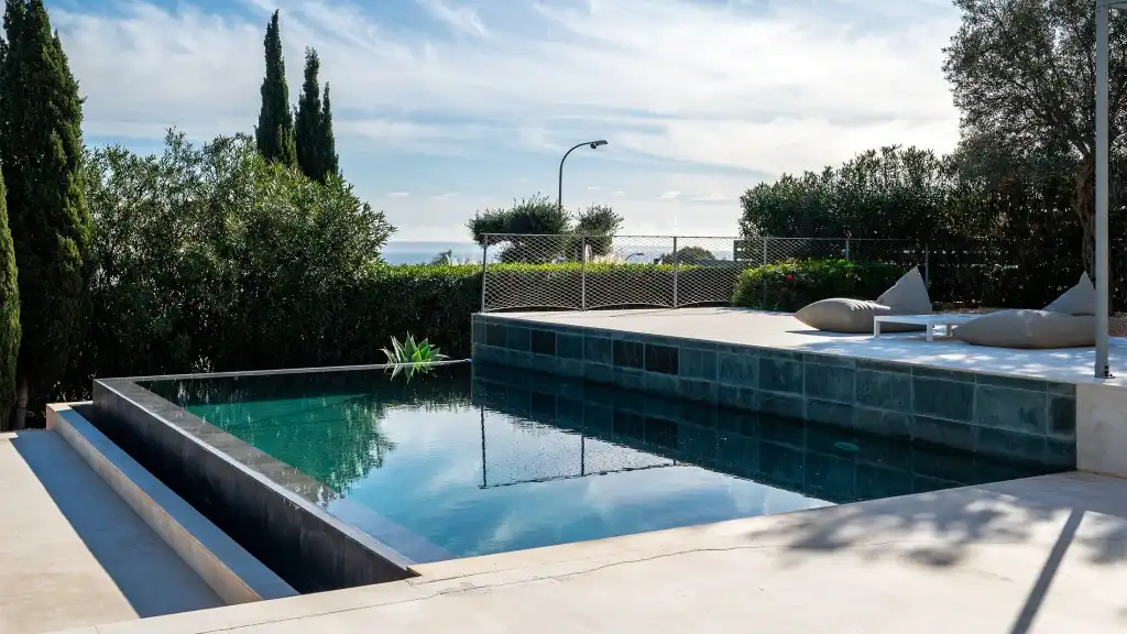 Schwimmbecken von Haus zum Verkauf in Sol de Mallorca