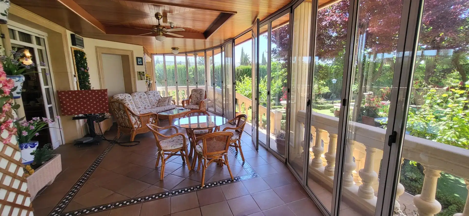 Terraza de Casa o chalet en venta en Albacete con Aire acondicionado, Jardín privado y Terraza