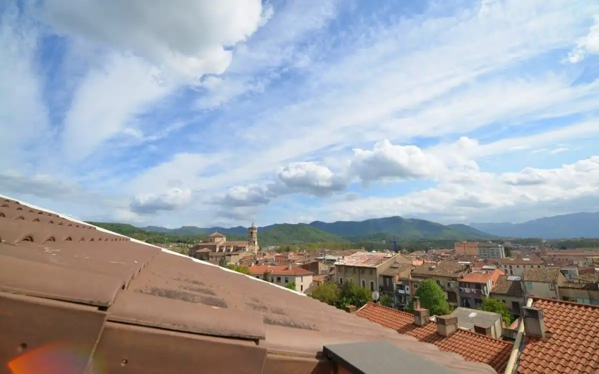Exterior view of Attic for sale in Olot  with Air Conditioner, Heating and Terrace