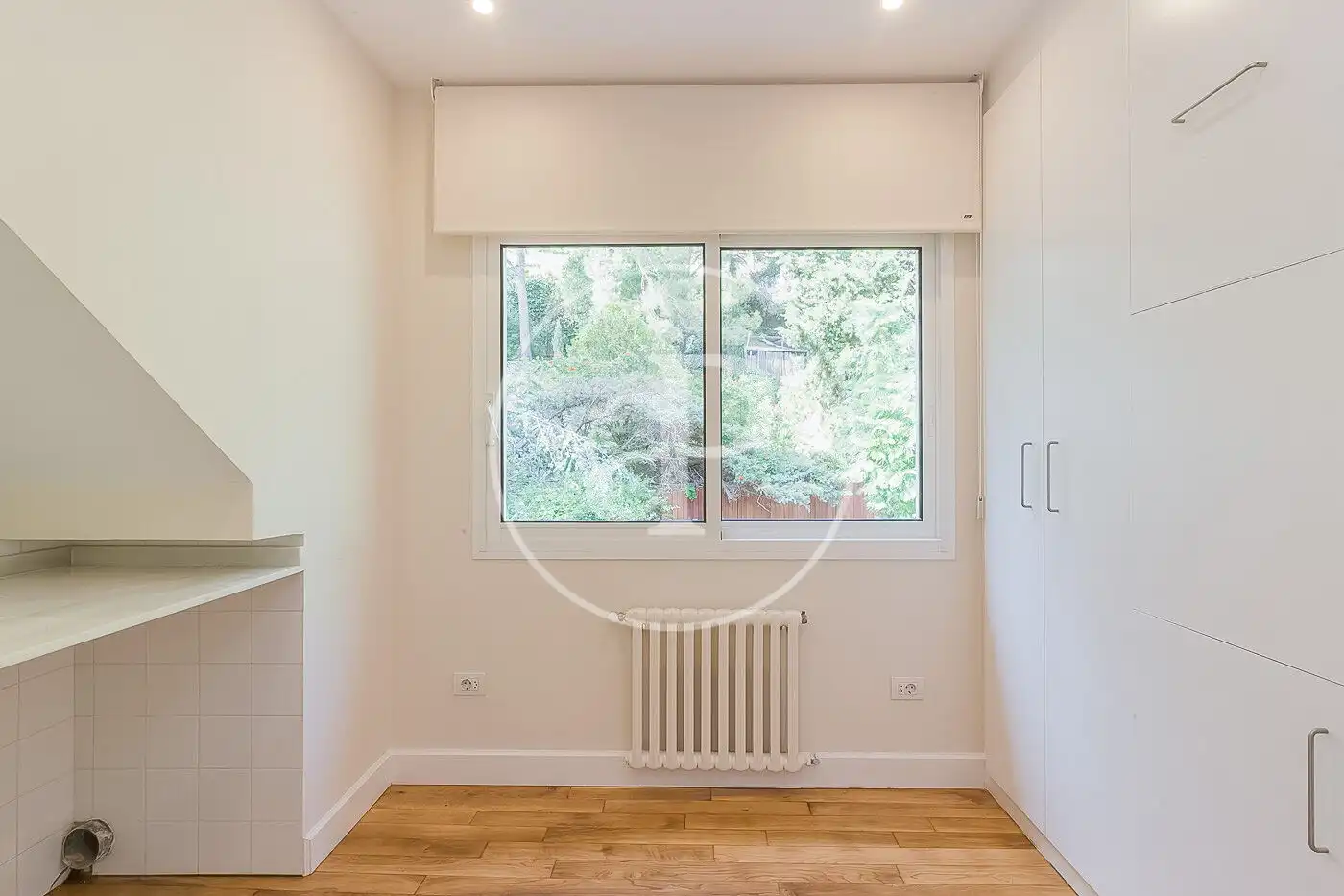 Bedroom of Houses for rent in Barcelona  with Air Conditioner, Heating and Private garden