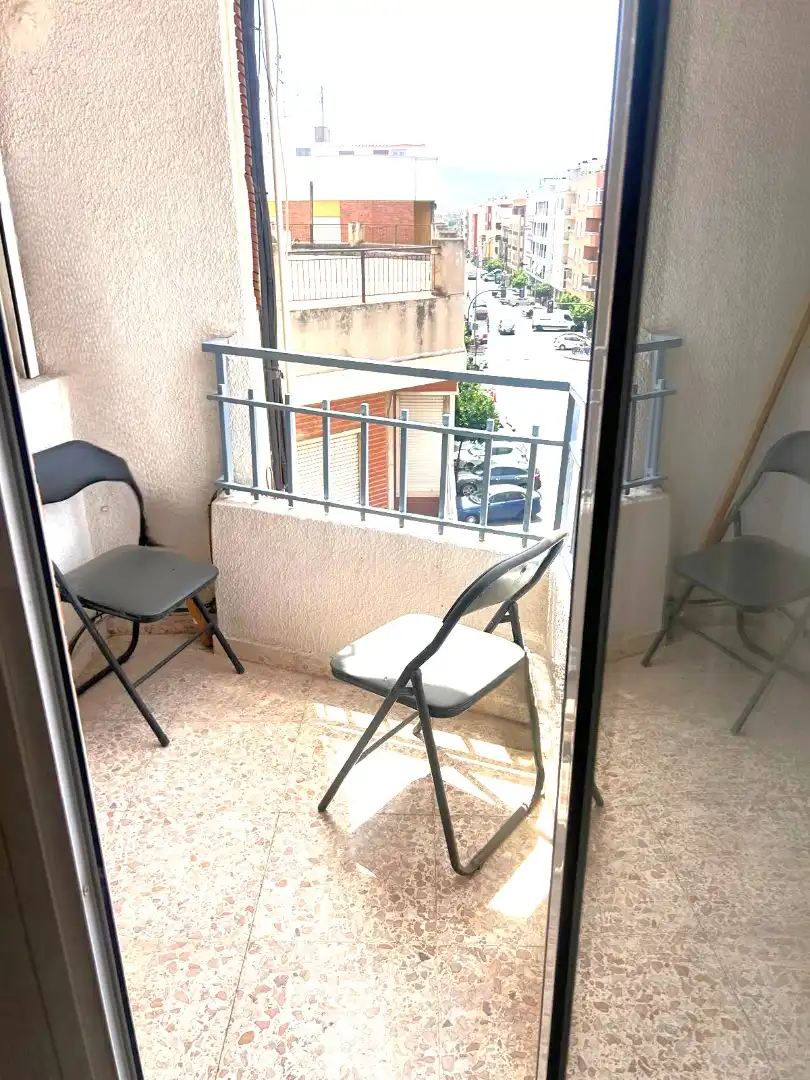 Terraza de Piso de alquiler en Murcia con Amueblado, Horno y Lavadora