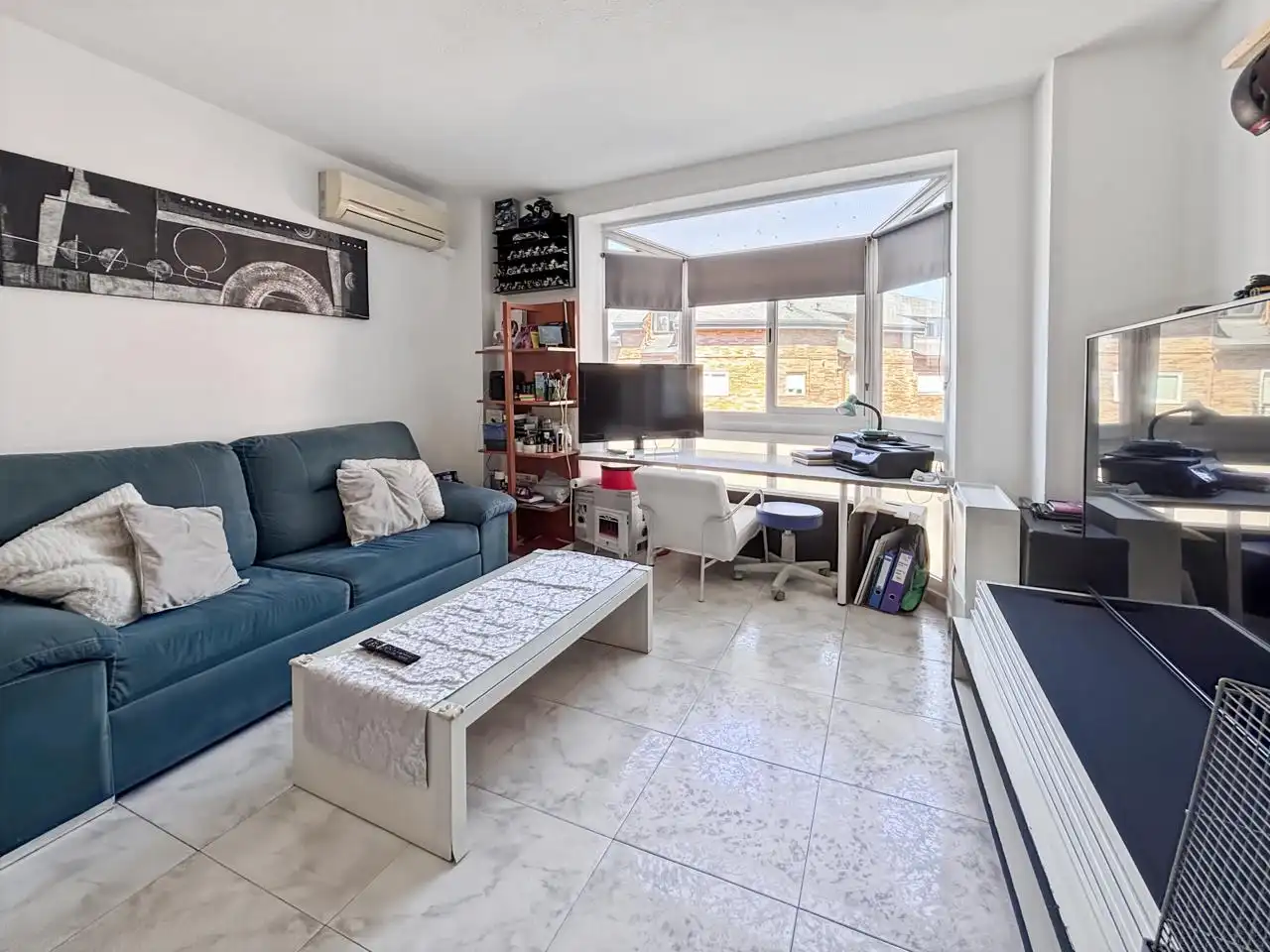 Sala de estar de Dúplex en venta en Colmenarejo con Terraza