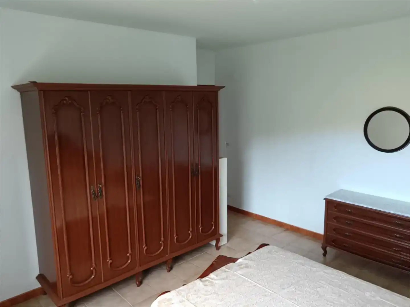 Schlafzimmer von Wohnung zur Miete in Carballeda de Avia mit Privatgarten, Abstellraum und Schwimmbad