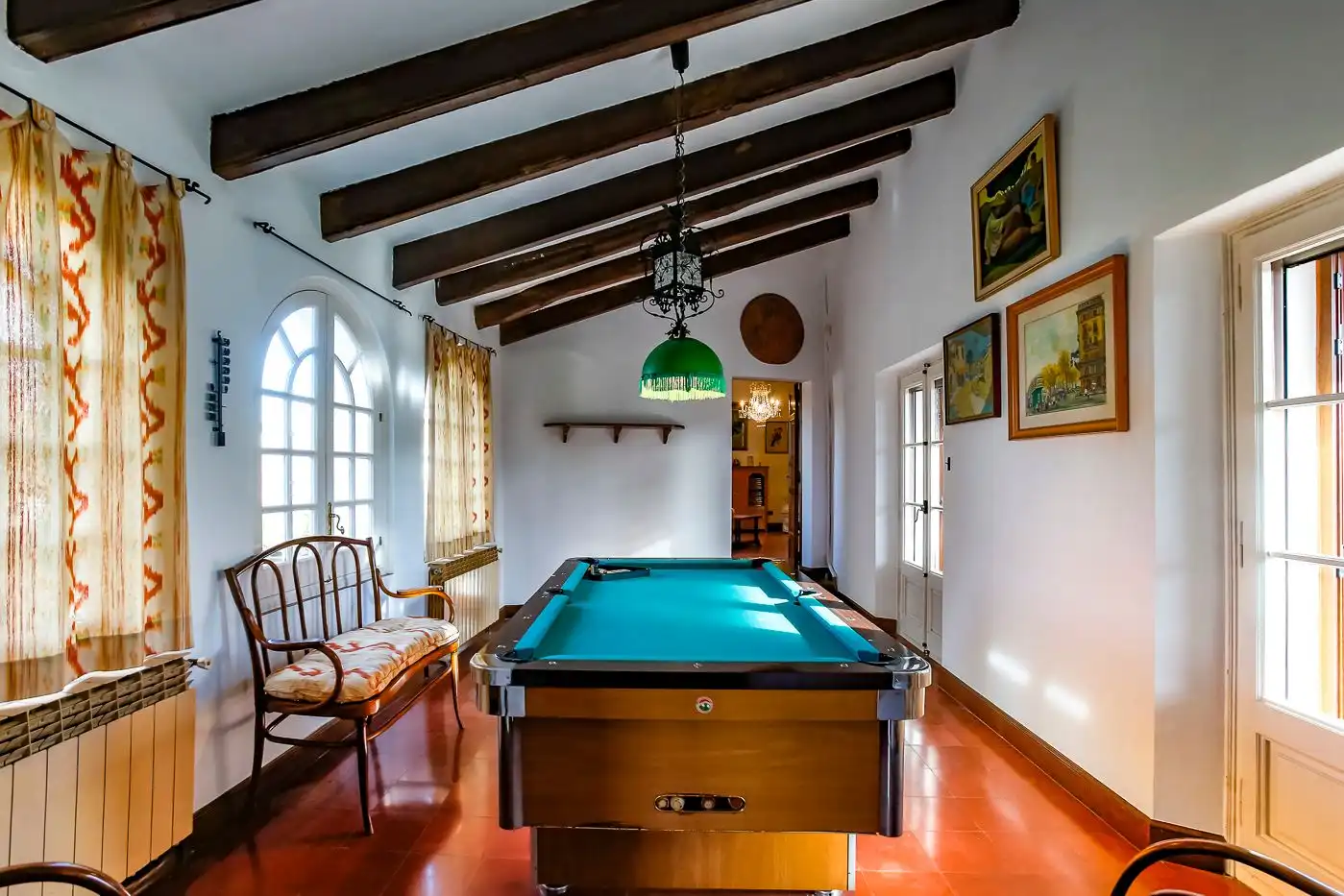 Sala d'estar de Finca rústica en venda en Les Franqueses del Vallès