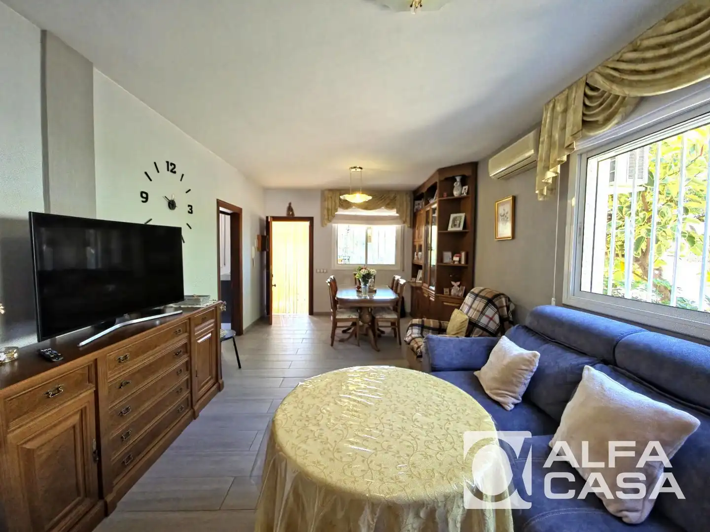Sala d'estar de Casa o xalet en venda en Lloret de Mar amb Aire condicionat, Calefacció i Terrassa
