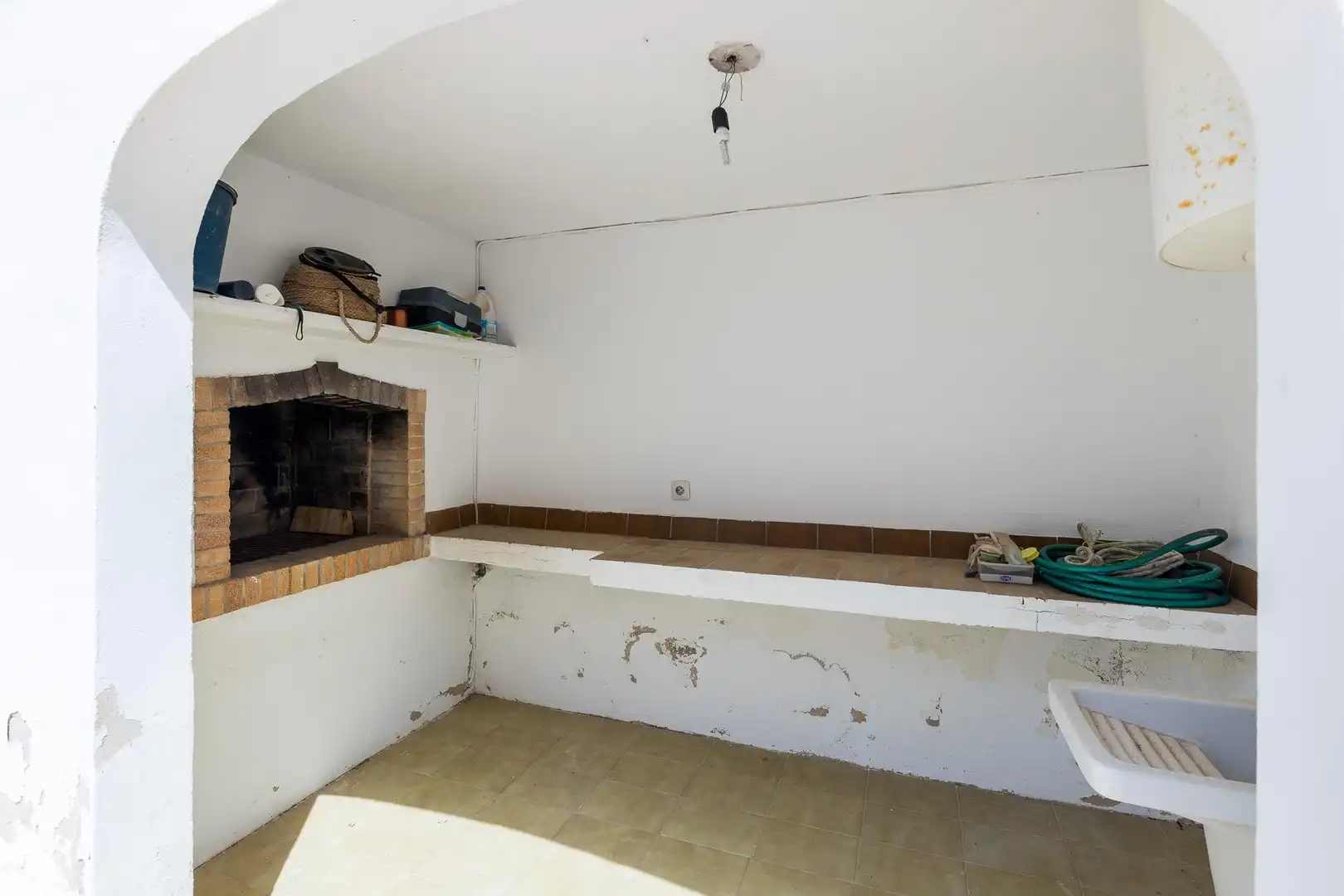 Cocina de Casa o chalet en venta en Ses Salines con Terraza y Piscina