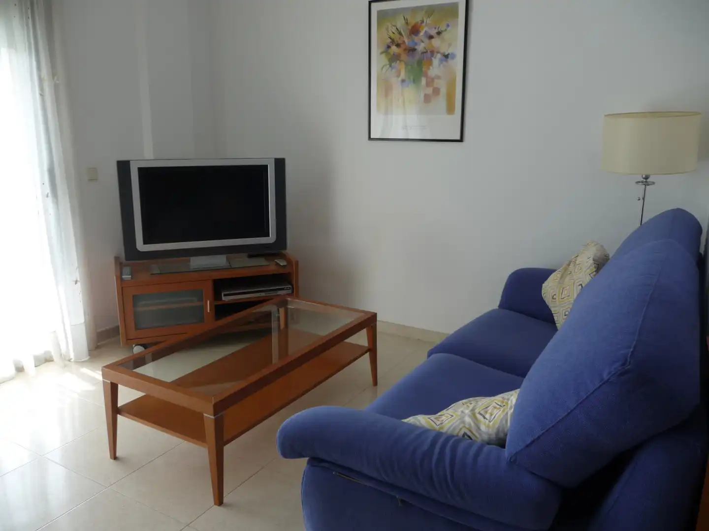 Wohnzimmer von Wohnungen zum Verkauf in Lloret de Mar mit Klimaanlage, Heizung und Terrasse