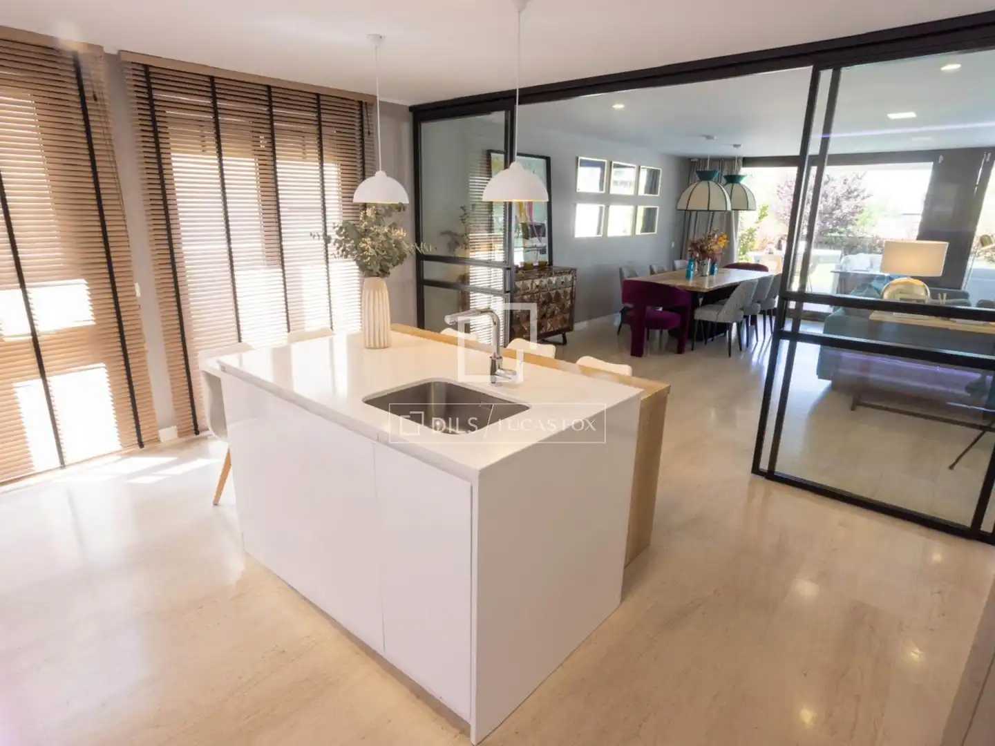 Küche von Country house zur Miete in Majadahonda mit Klimaanlage, Heizung und Privatgarten