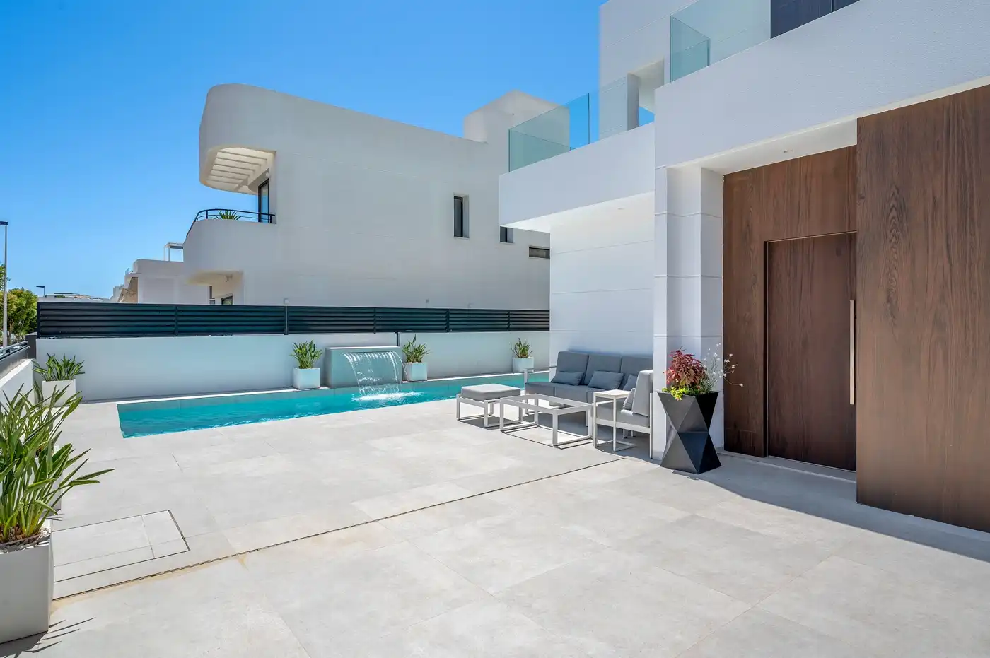 Terraza de Casa o chalet en venta en Guardamar del Segura con Calefacción, Jardín privado y Terraza