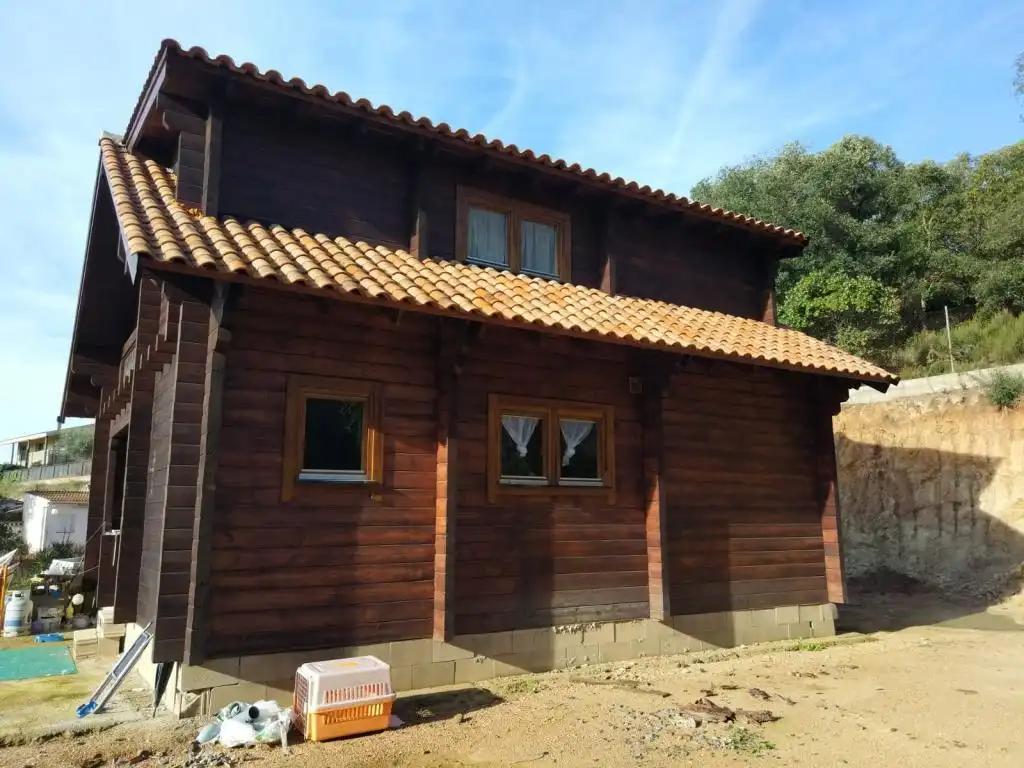 Vista exterior de Casa o chalet en venta en Vidreres con Calefacción, Jardín privado y Terraza