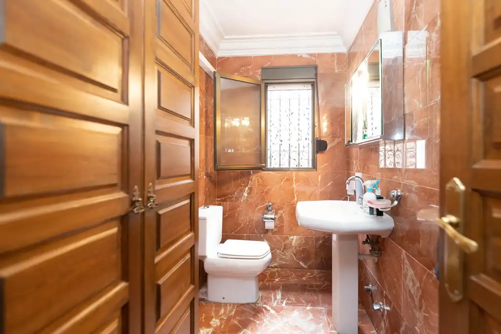 Bathroom of Houses for sale in Dénia  with Air Conditioner, Private garden and Terrace